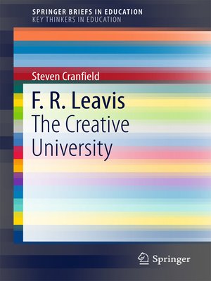cover image of F. R. Leavis